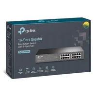 Switch TP-LINK TL-SG1016PE, 16-portni, Gigabit, sa 8x PoE+ portova