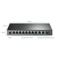 Switch TP-LINK, 10-portni, Gigabit, sa 8x PoE+ portova