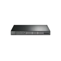 Switch TP-LINK JetStream, 28-portni, Gigabit, L2+, upravljani, sa 24x PoE+ portova