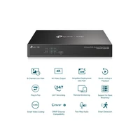 Mrežni video snimač TP-LINK VIGI, 8-kanalni, PoE+, rad 24/7