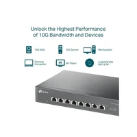 Switch TP-LINK TL-SX1008, 8-portni, 10G, desktop/rackmount