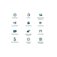 Sigurnosna kamera TP-LINK VIGI, 4MP, Full-Color, Wi-Fi, Turret (do 2560x1440 H.265+ 30fps)