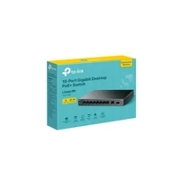 Switch TP-LINK LS1210GP, 10-portni, Gigabit, s 8x PoE+ portova