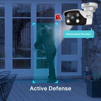 Sigurnosna kamera TP-LINK VIGI C350, 5MP, vanjska, Full-Color, Bullet, 4mm