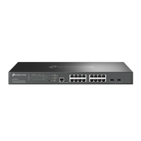 Switch TP-LINK, 16-portni, 2.5G + 2x 10GE SFP+, L2+, upravljani, s 8x PoE+ portova