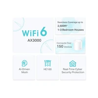 Mesh sustav TP-LINK Deco X50, 1 kom, kućni