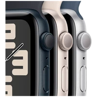 Pametni sat APPLE Watch SE 2023 44mm Black Black Silicone Strap M/L (MRE93)