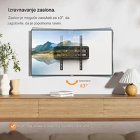 Nosač za TV VONHAUS, preklopni, 24–56", do 45kg