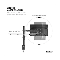 Nosač VONHAUS, stolni, za monitor, pojedinačni, 13–32"