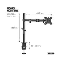 Nosač VONHAUS, stolni, za monitor, pojedinačni, 13–32"