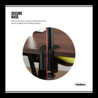 Nosač VONHAUS, stolni, za monitor, pojedinačni, 13–32"