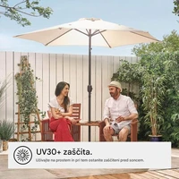 Suncobran VONHAUS, samostojeći, 2.7m, UV30+, bež