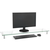 Stalak za monitor VONHAUS, stakleni, XL Stalak za monitor VONHAUS, stakleni, XL
