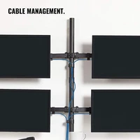 Nosač za 4 monitora VONHAUS, stolni, do 32"