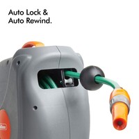 Nosač za crijevo VONHAUS, zidni, auto roll-up, 20m