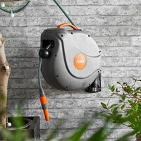 Nosač za crijevo VONHAUS, zidni, auto roll-up, 20m