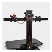 Radna stanica VONHAUS, sit & stand, za više monitora