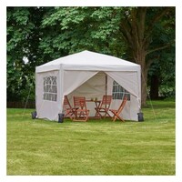 Paviljon VONHAUS, pop-up, 3x3m, ivory, s utezima