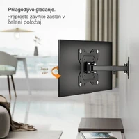 Nosač za TV/monitor VONHAUS, preklopni, 23–42", do 35kg