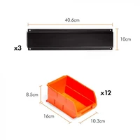 Organizator VONHAUS, zidni, 15-dijelni