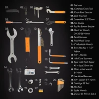 Set alata VONHAUS, biciklistički, 35-dijelni