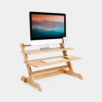 Stolić VONHAUS, coffee table, sit-stand, bambus