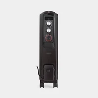 Radijator VONHAUS, uljni, zatvoreni, 2000W, crni, 2500463