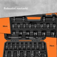 Set nasadnih udarnih ključeva VONHAUS, 40-dijelni, 3500318