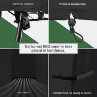 Navlaka VONHAUS, za roštilj, crna