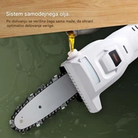 Lančana pila VONHAUS, teleskopska, bežična, 3519007