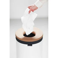 Košara za rublje BRABANTIA, 35L, okrugla, bijela