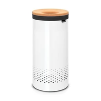 Košara za rublje BRABANTIA, 35L, okrugla, bijela