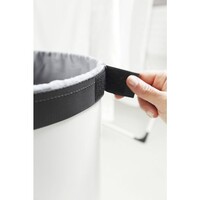 Košara za rublje BRABANTIA, 60L, okrugla, bijela