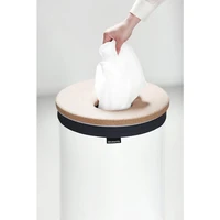 Košara za rublje BRABANTIA, 60L, okrugla, bijela