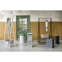 Košara za rublje BRABANTIA, 60L, okrugla, bijela