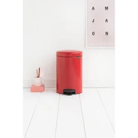 Koš za otpad BRABANTIA, 12L, crveni