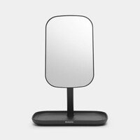 Ogledalo BRABANTIA ReNew s posudom za pohranu, tamno sivo