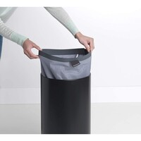Košara za rublje BRABANTIA, 35L, mat crna