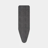 Navlaka i podloga BRABANTIA, 2mm, za dasku za glačanje B, 124 x 38 cm, traper crna