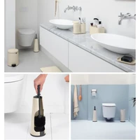 Četka i stalak za WC BRABANTIA, bež