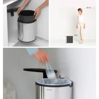 Koš za otpad BRABANTIA ugradbeni BUILT-IN, 15L