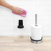 Držač za toaletni papir BRABANTIA, metalni, platina