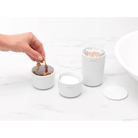 Set posuda za kupaonicu BRABANTIA, 3 komada, bijeli