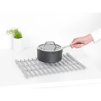Podložak za sudoper BRABANTIA, silikonski, svijetlo sivi