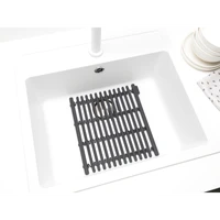 Podložak za sudoper BRABANTIA, silikonski, tamno sivi