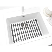 Podložak za sudoper BRABANTIA, silikonski, tamno sivi