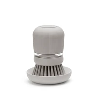 Četka za posuđe BRABANTIA s dozatorom sapuna, siva