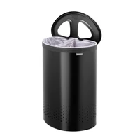 Košara za rublje BRABANTIA Selector, 55L, crna