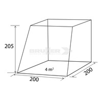 Šator BRUNNER COMET, stražnji, za VW T5/T6