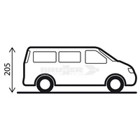 Šator BRUNNER COMET, stražnji, za VW T5/T6